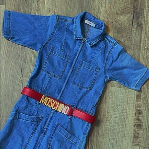 Denim jumpsuit